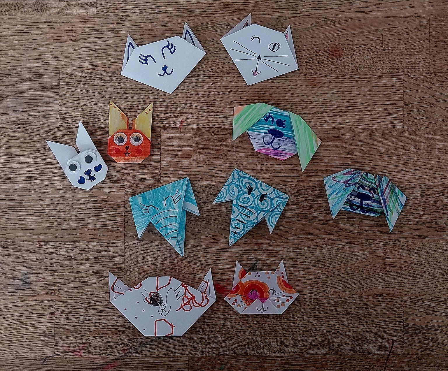 Folding with my daughter! - image 1 - student project