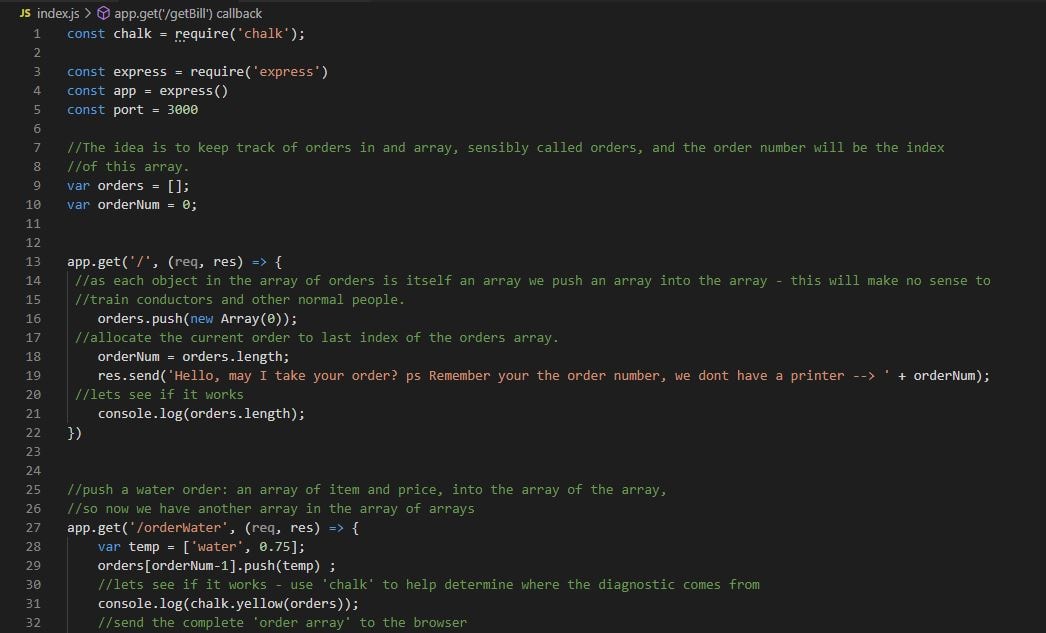 My intro into Node.js - image 1 - student project