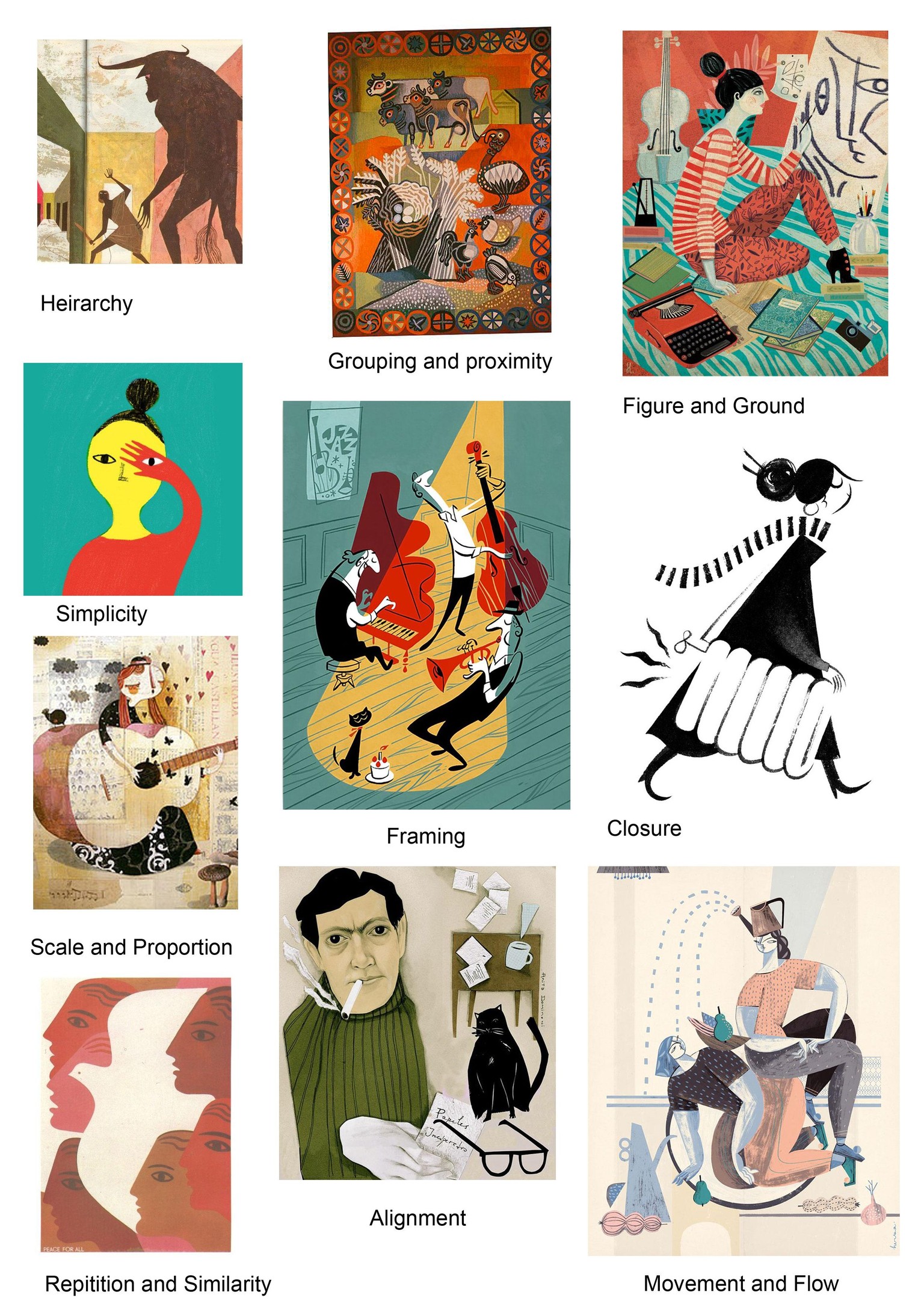 Composition for Illustrators - principles - image 48 - student project