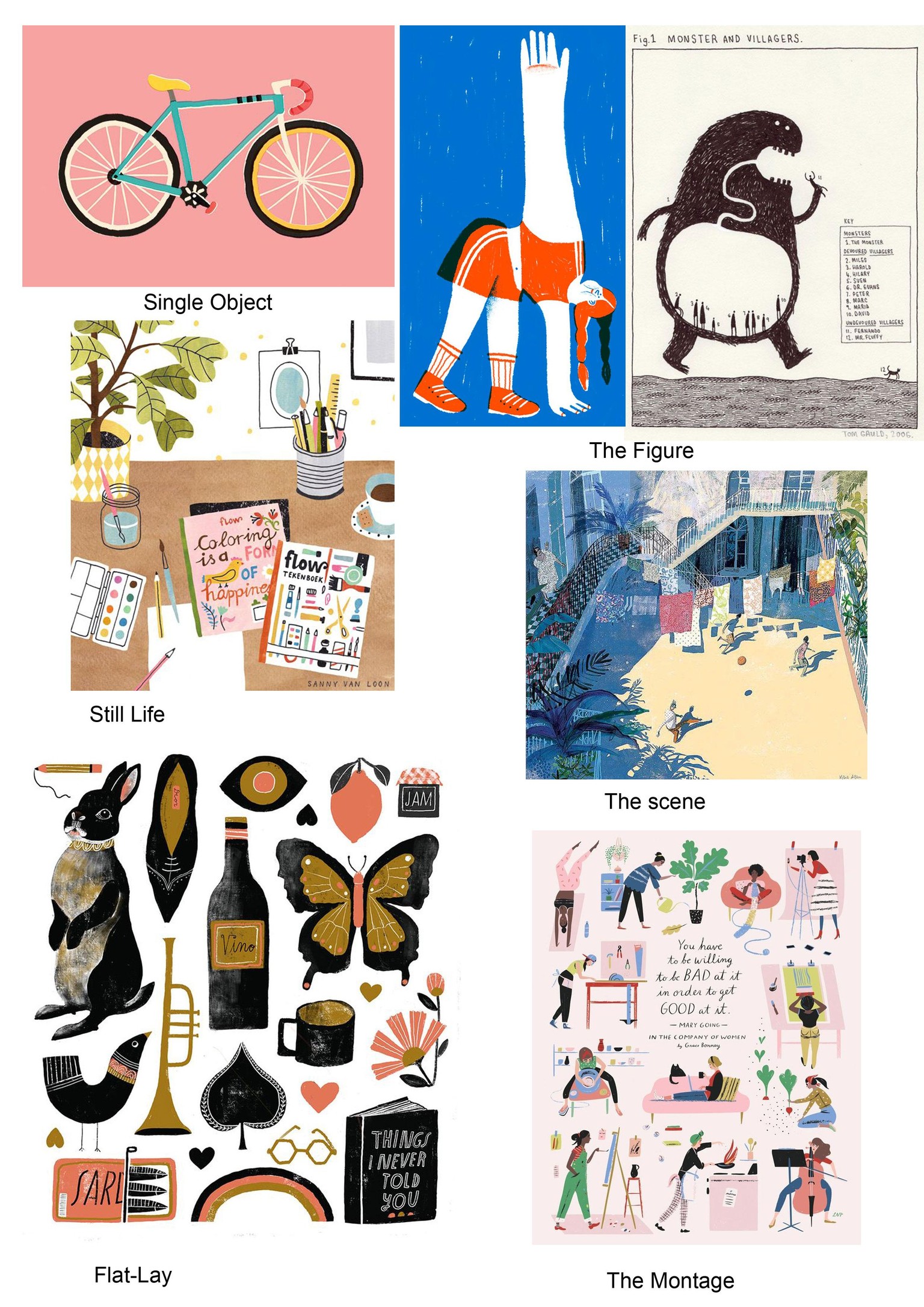 Composition for Illustrators - principles - image 43 - student project