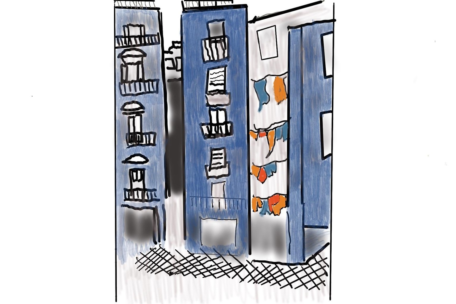 Urban Landscapes Buildings and Windows - image 3 - student project
