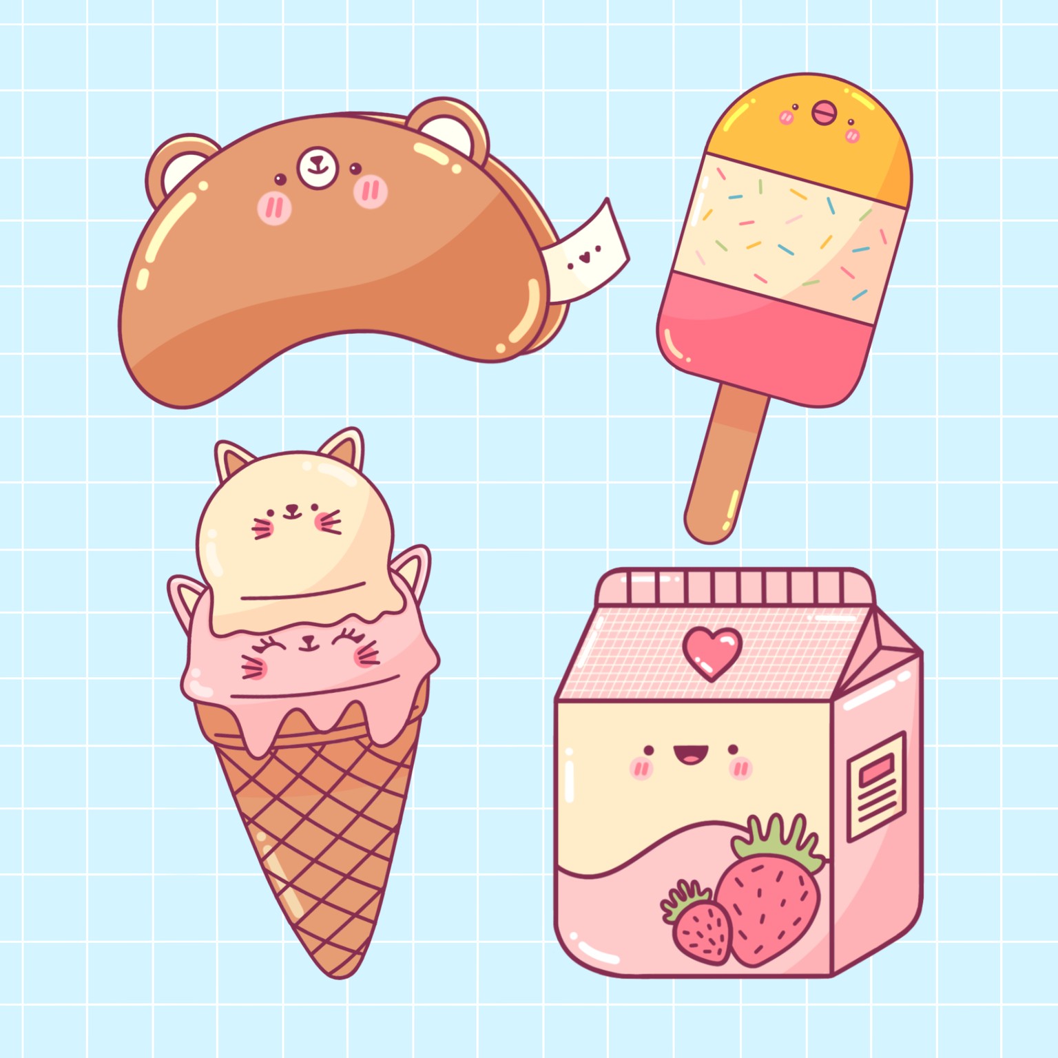 Kawaii Sweets - image 1 - student project