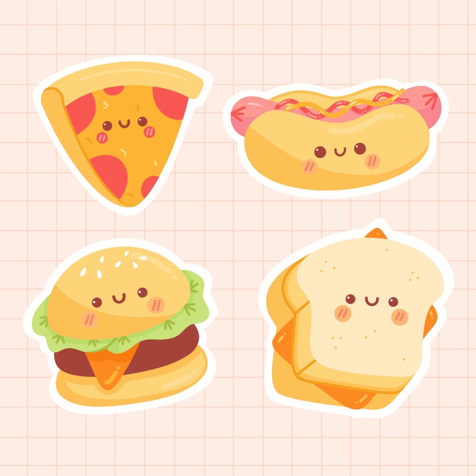 Kawaii Fast Food - image 1 - student project