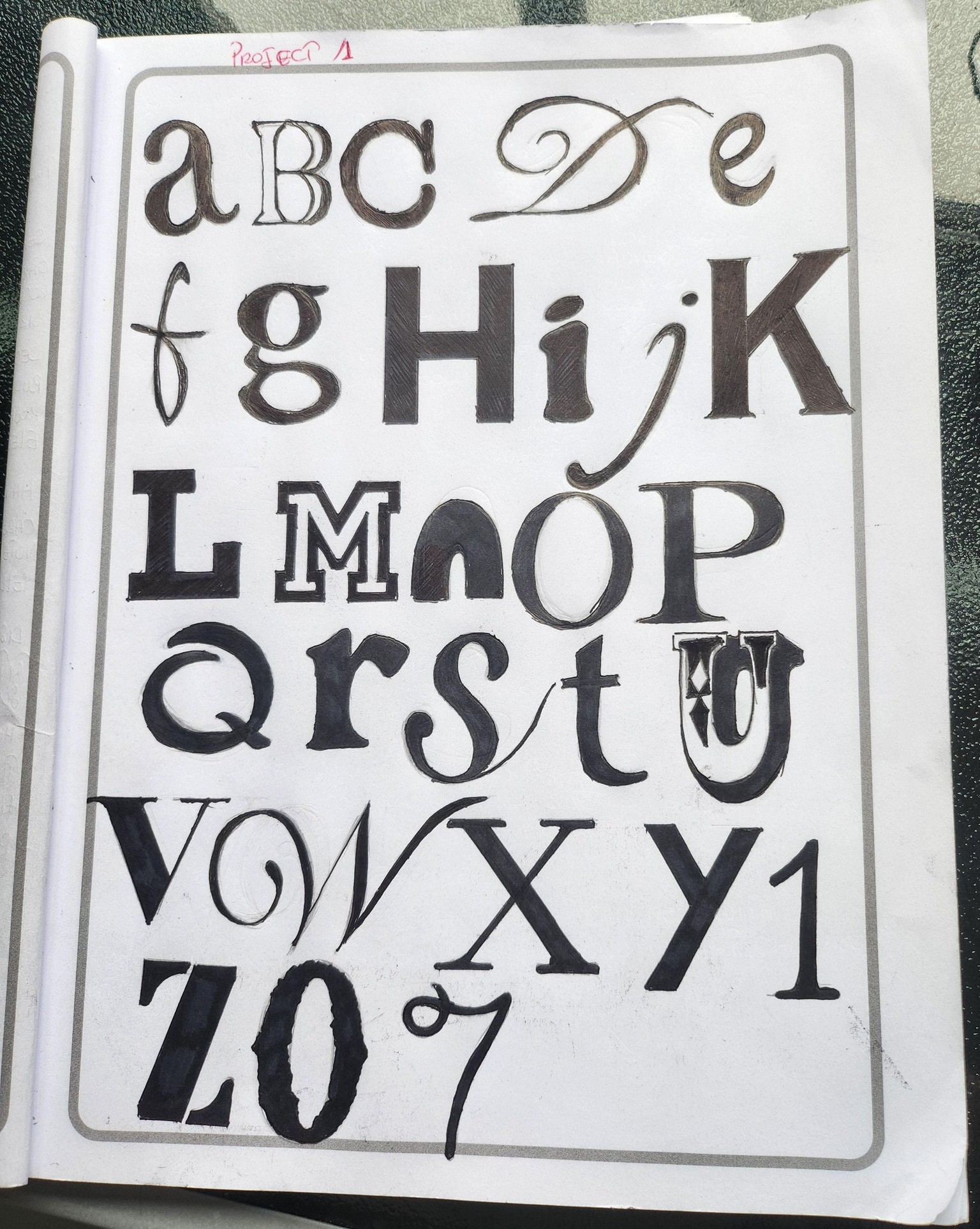 Alphabet Project - image 1 - student project