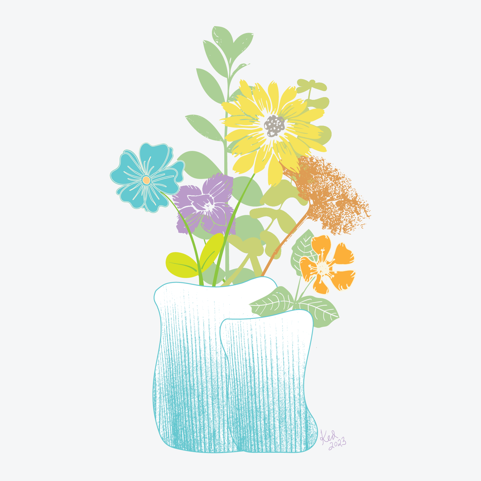 Flower bouquet - image 1 - student project