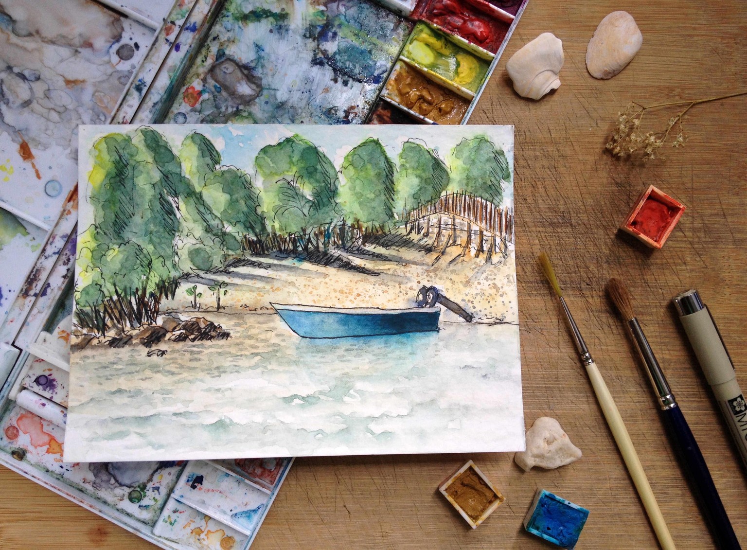 Artwork Flat Lays - image 4 - student project