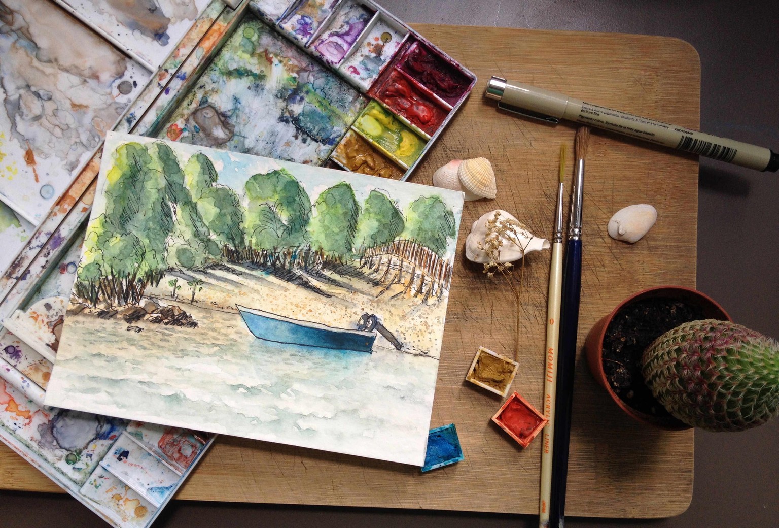 Artwork Flat Lays - image 2 - student project