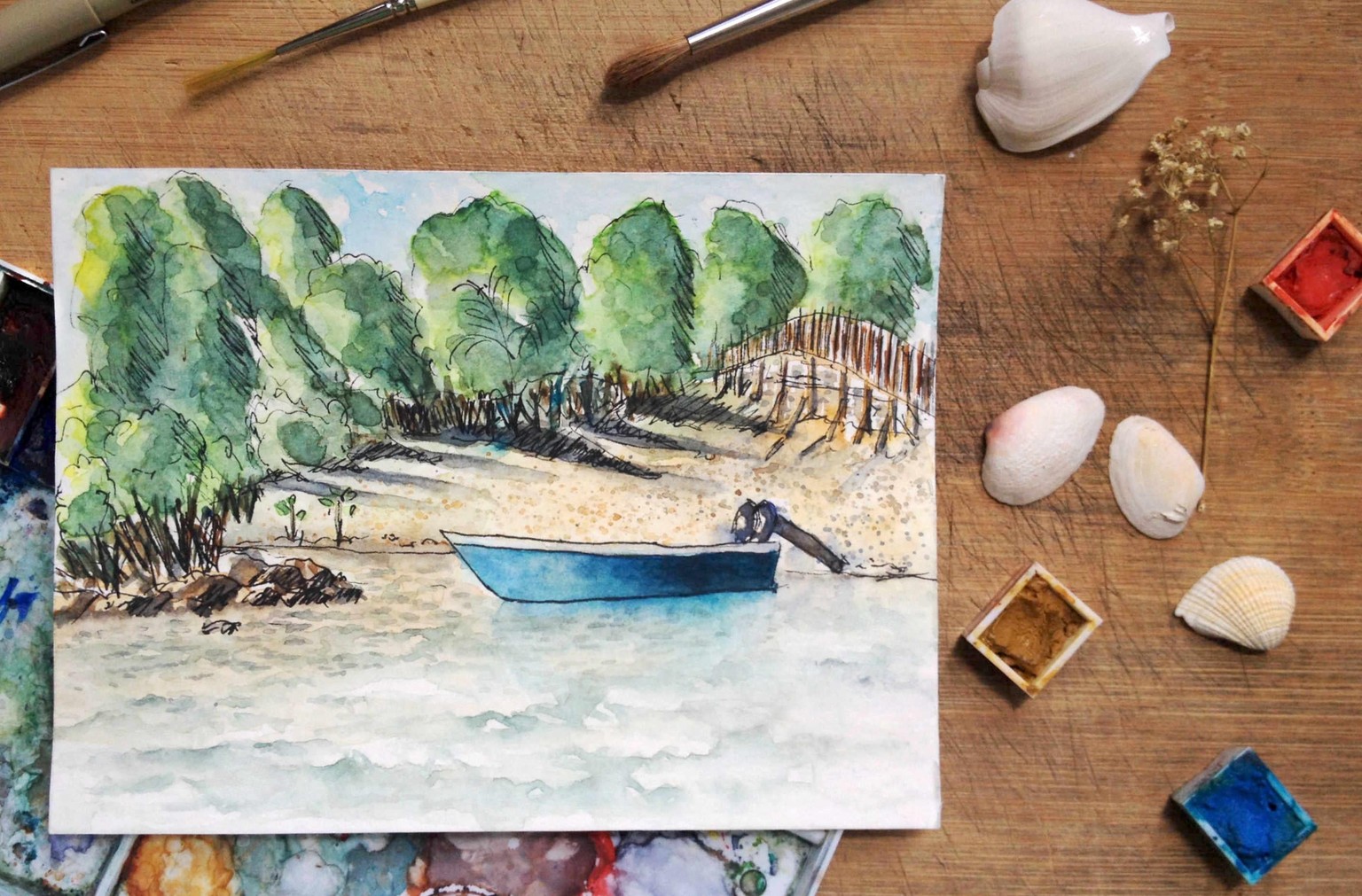 Artwork Flat Lays - image 7 - student project