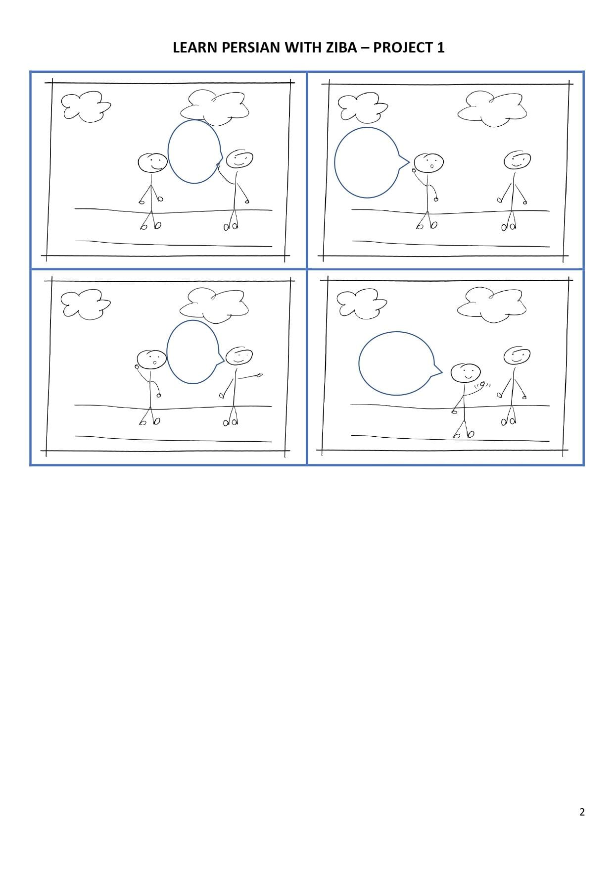 Basic conversation in Farsi - image 2 - student project
