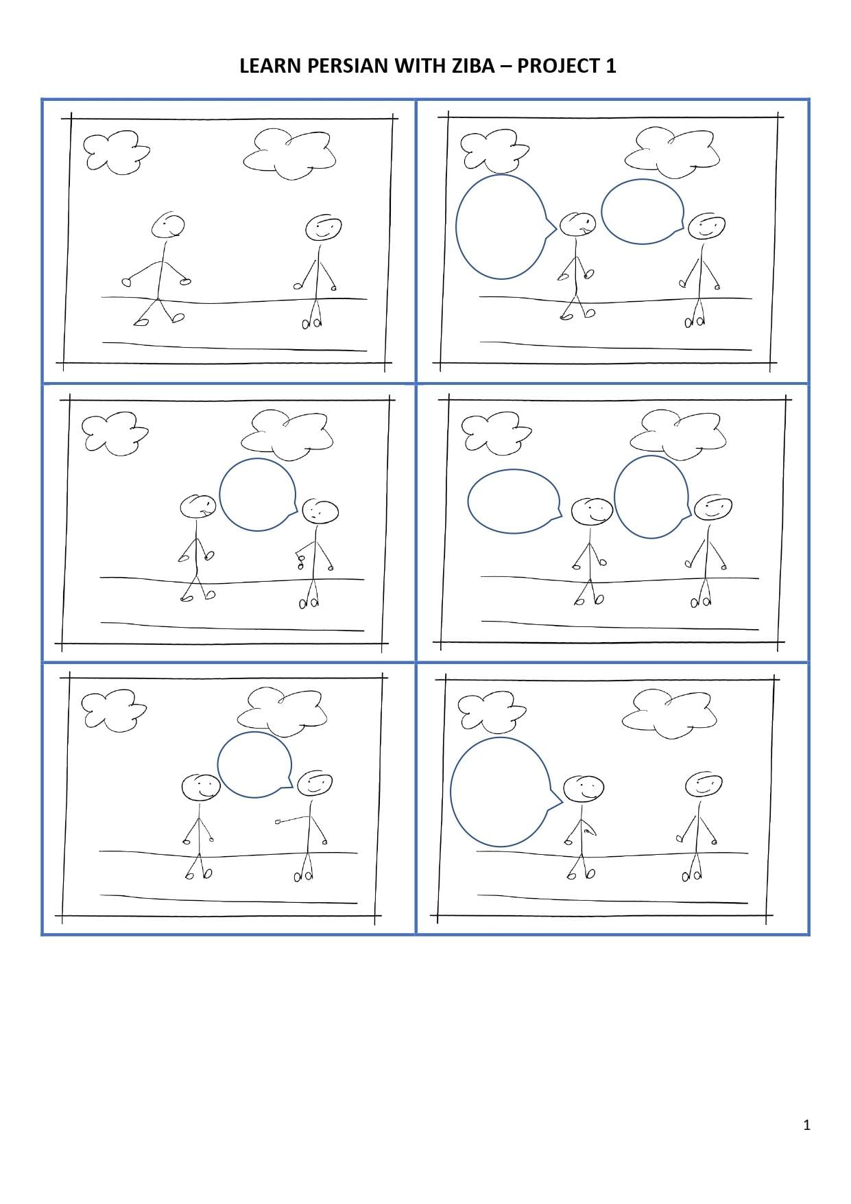 Basic conversation in Farsi - image 1 - student project