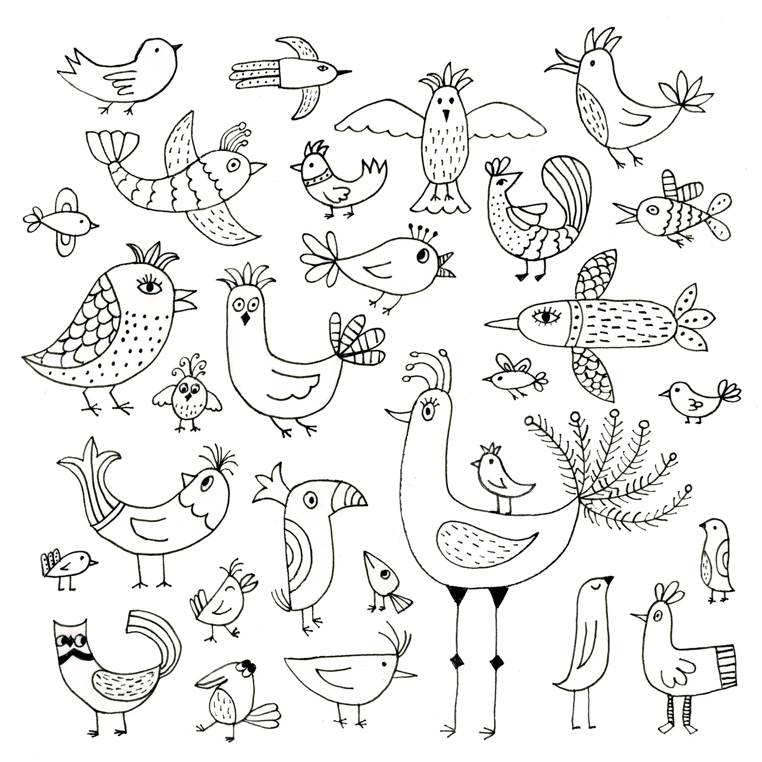 My Birds with Personality - image 1 - student project