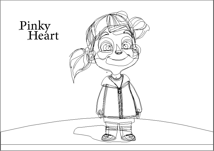 Pinky Heart - image 1 - student project