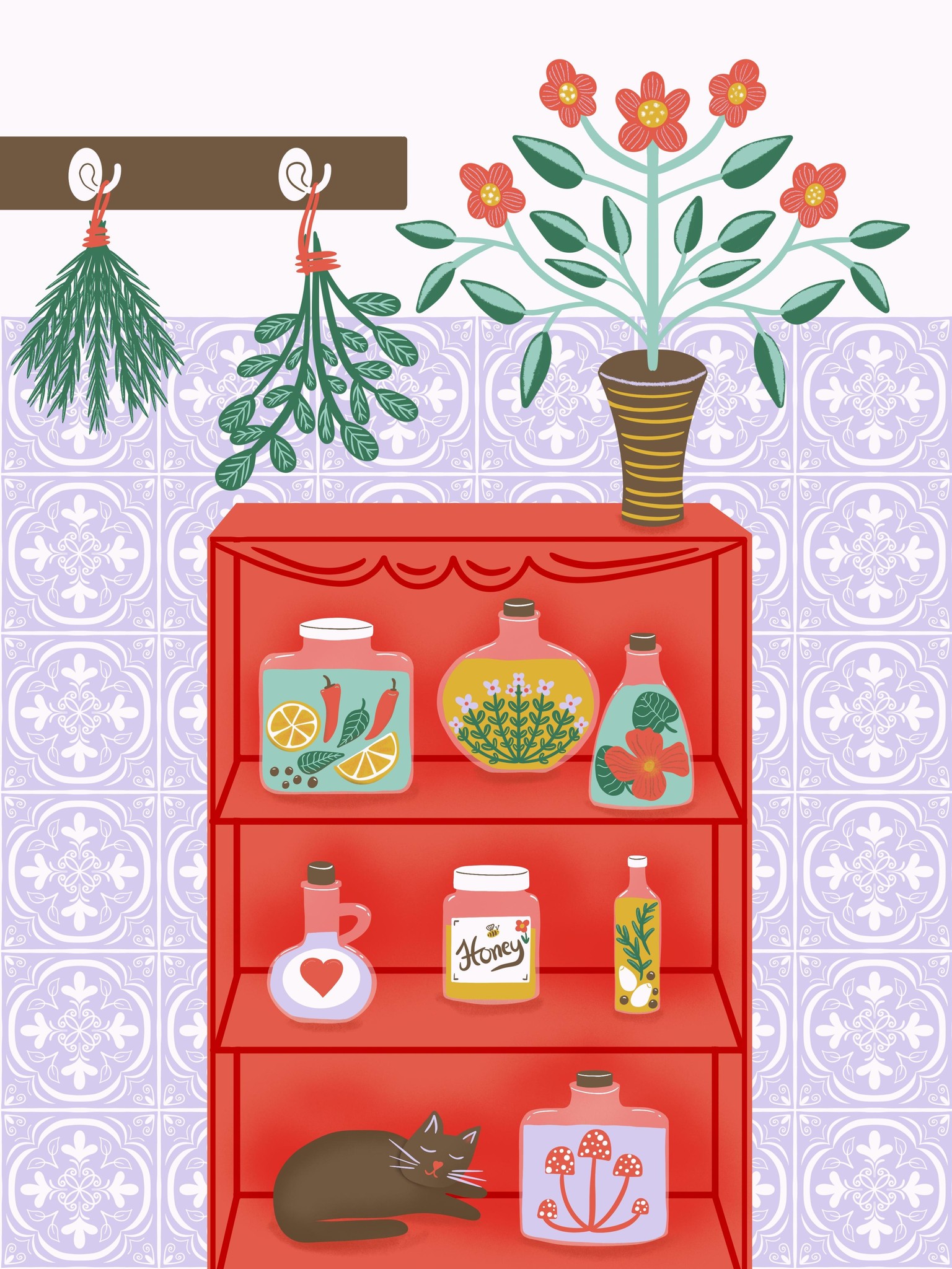 Vintage room set - image 2 - student project