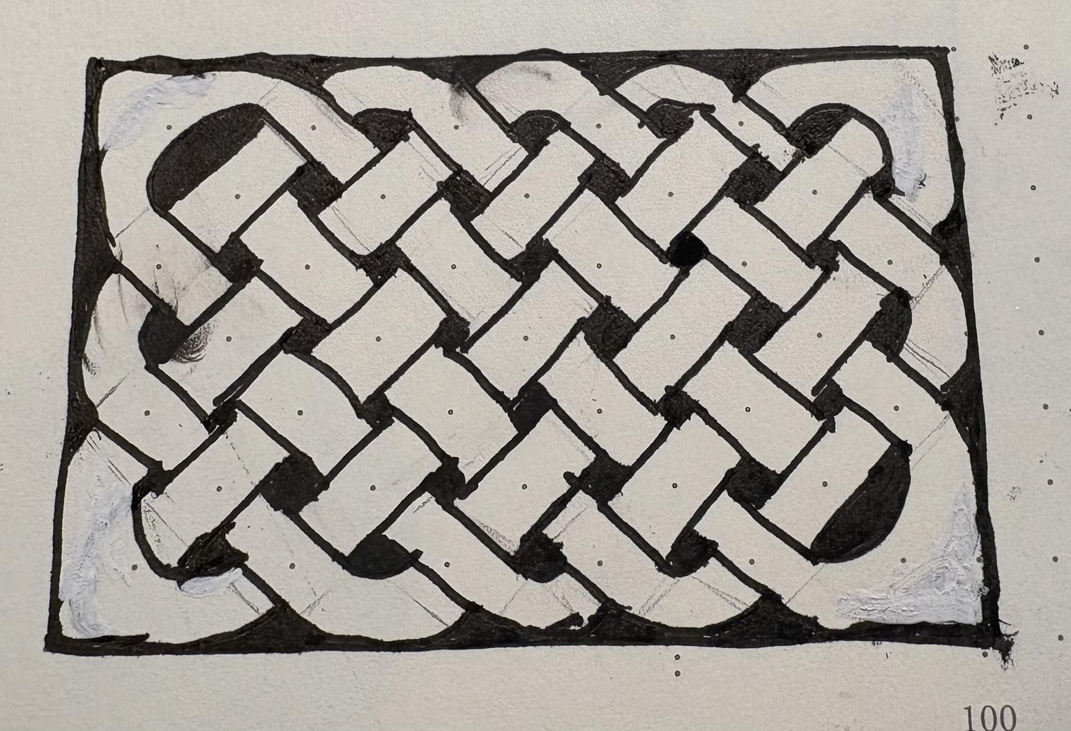 Bullet Journal Grid Knots - image 1 - student project