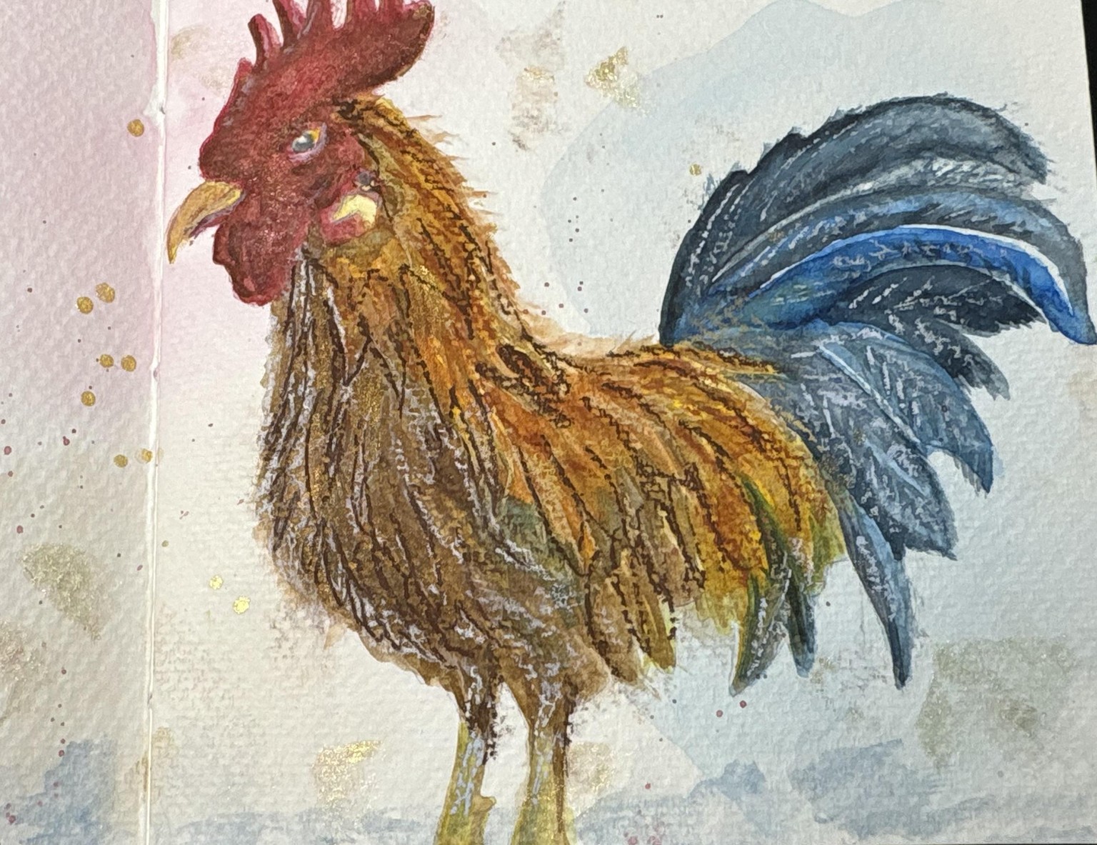 Mean Looking Rooster - image 1 - student project