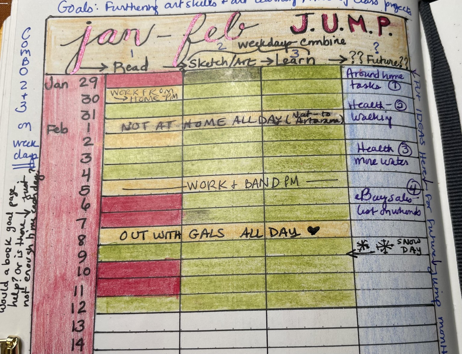 I’m Jumping For Better Art Habits and …? - image 2 - student project