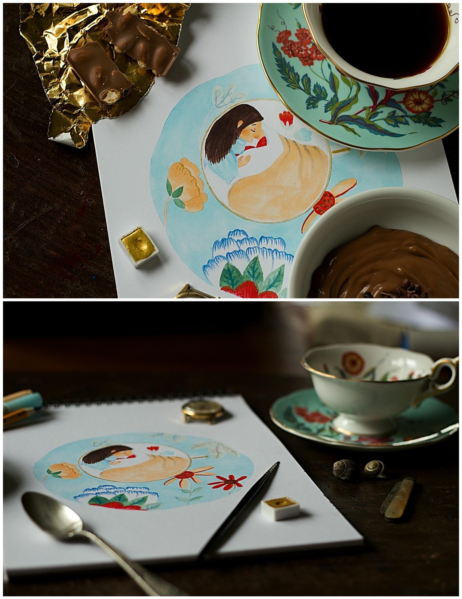 Illustrator's breakfast - image 4 - student project