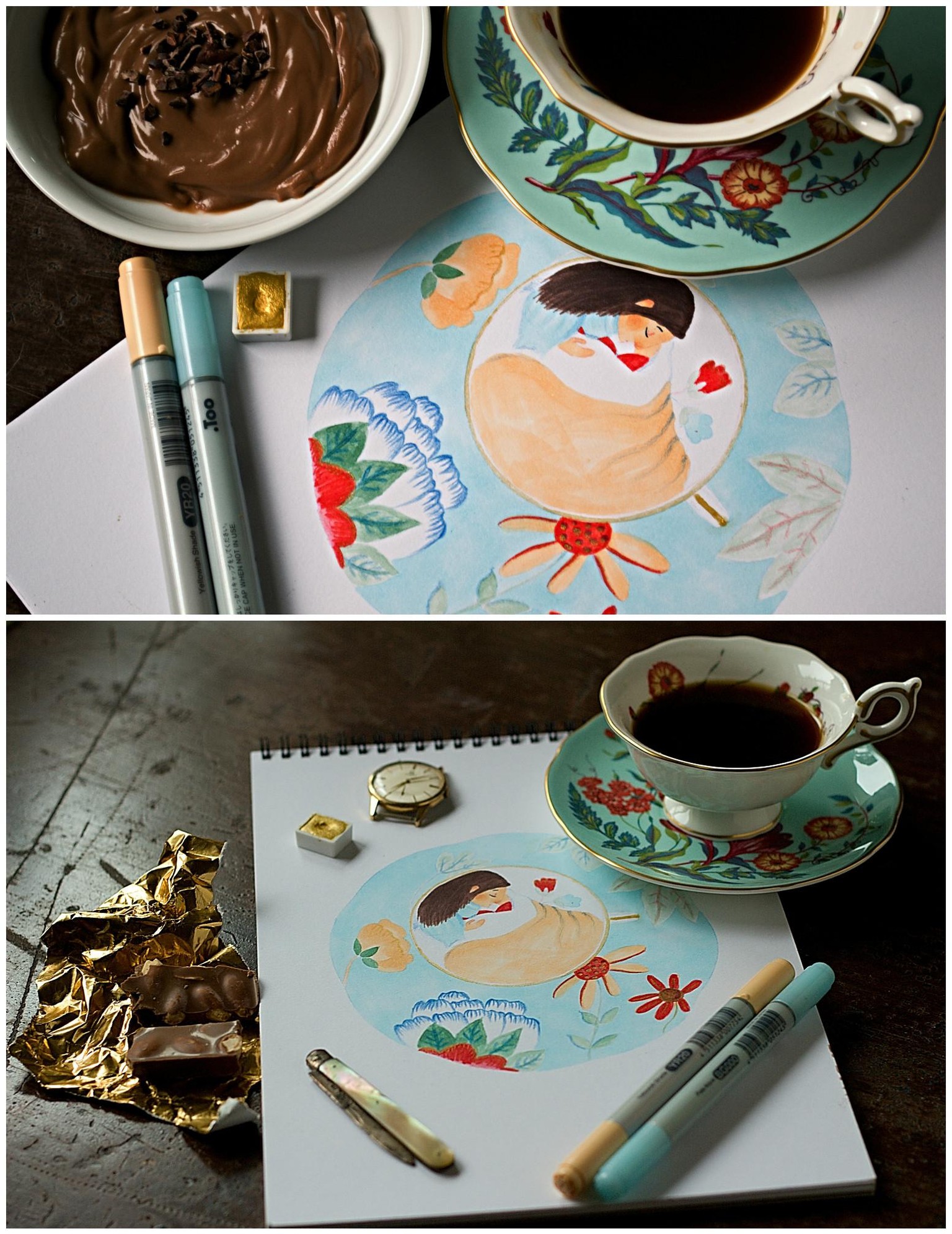 Illustrator's breakfast - image 2 - student project