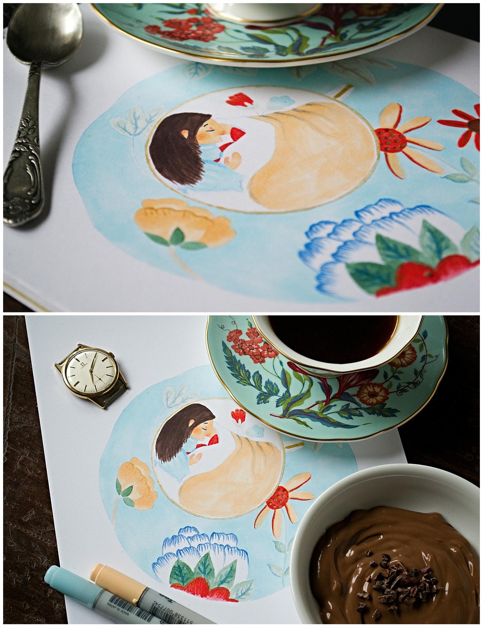 Illustrator's breakfast - image 3 - student project