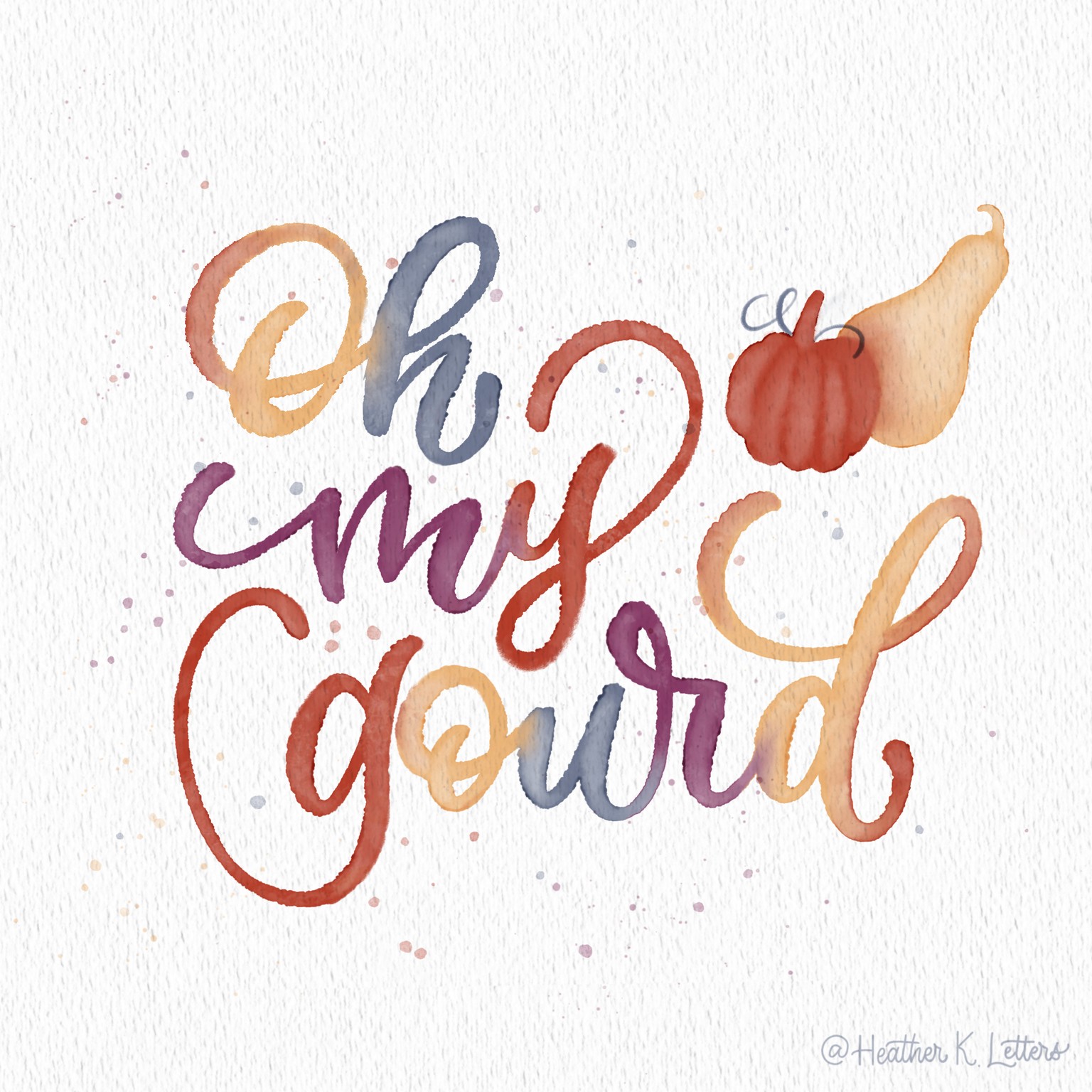 Fall Digital Watercolor - image 1 - student project