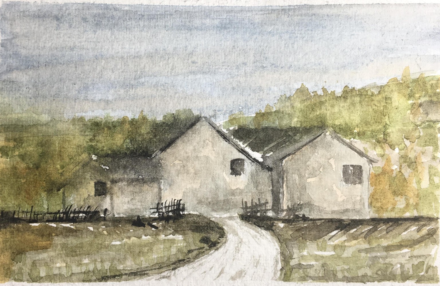 Autumn loose painting - image 1 - student project