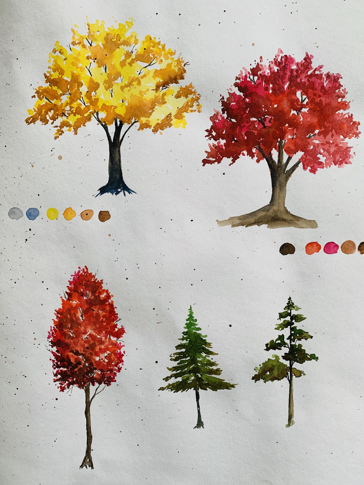 My autumn trees - image 3 - student project