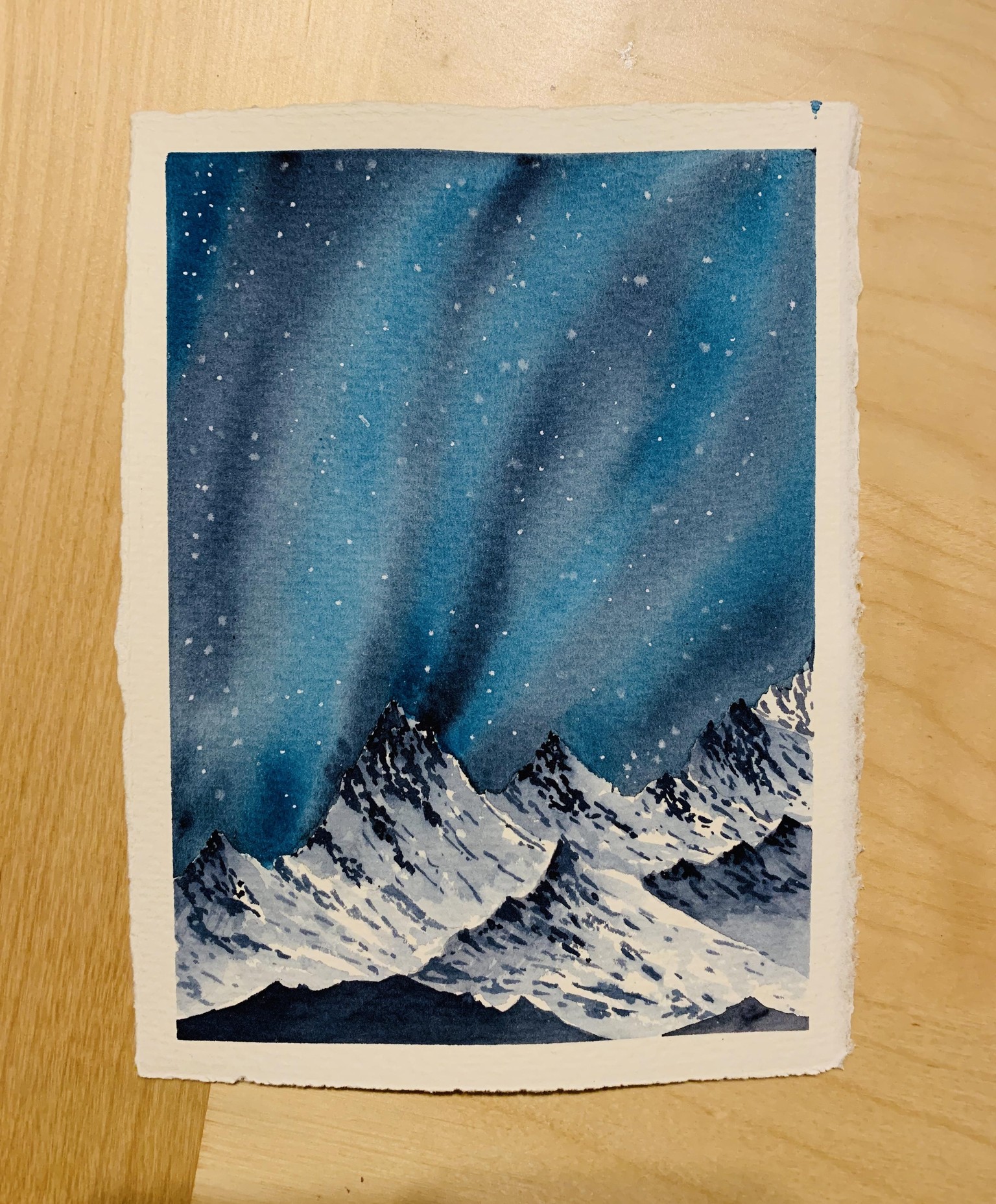 Snow capped mountains - image 3 - student project