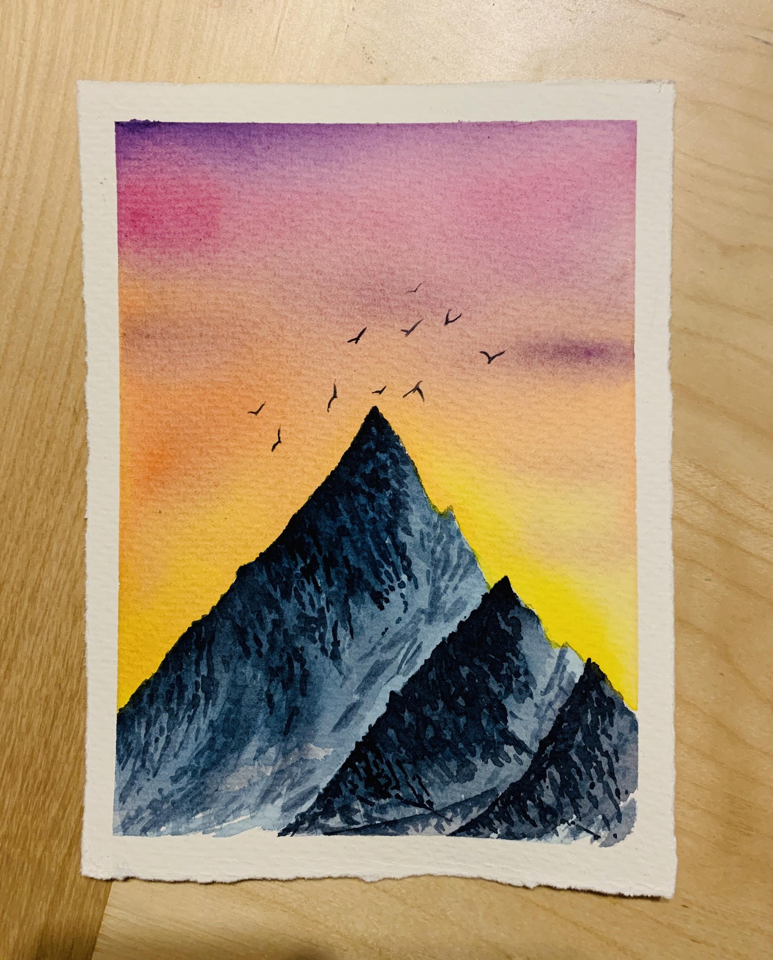Snow capped mountains - image 1 - student project