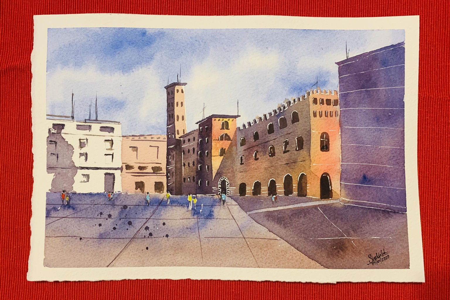 An Italian Town - image 1 - student project