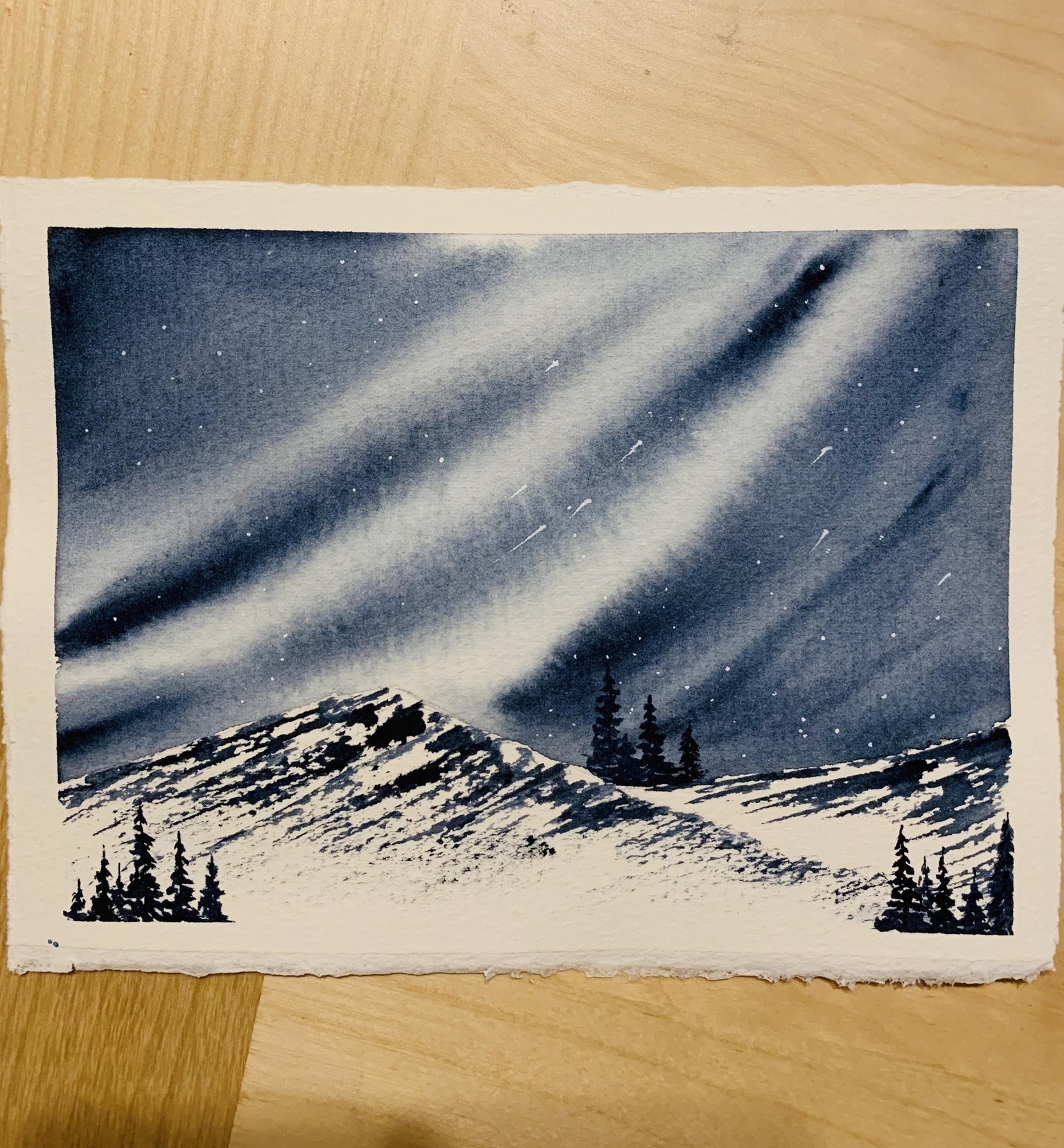 Snow capped mountains - image 4 - student project