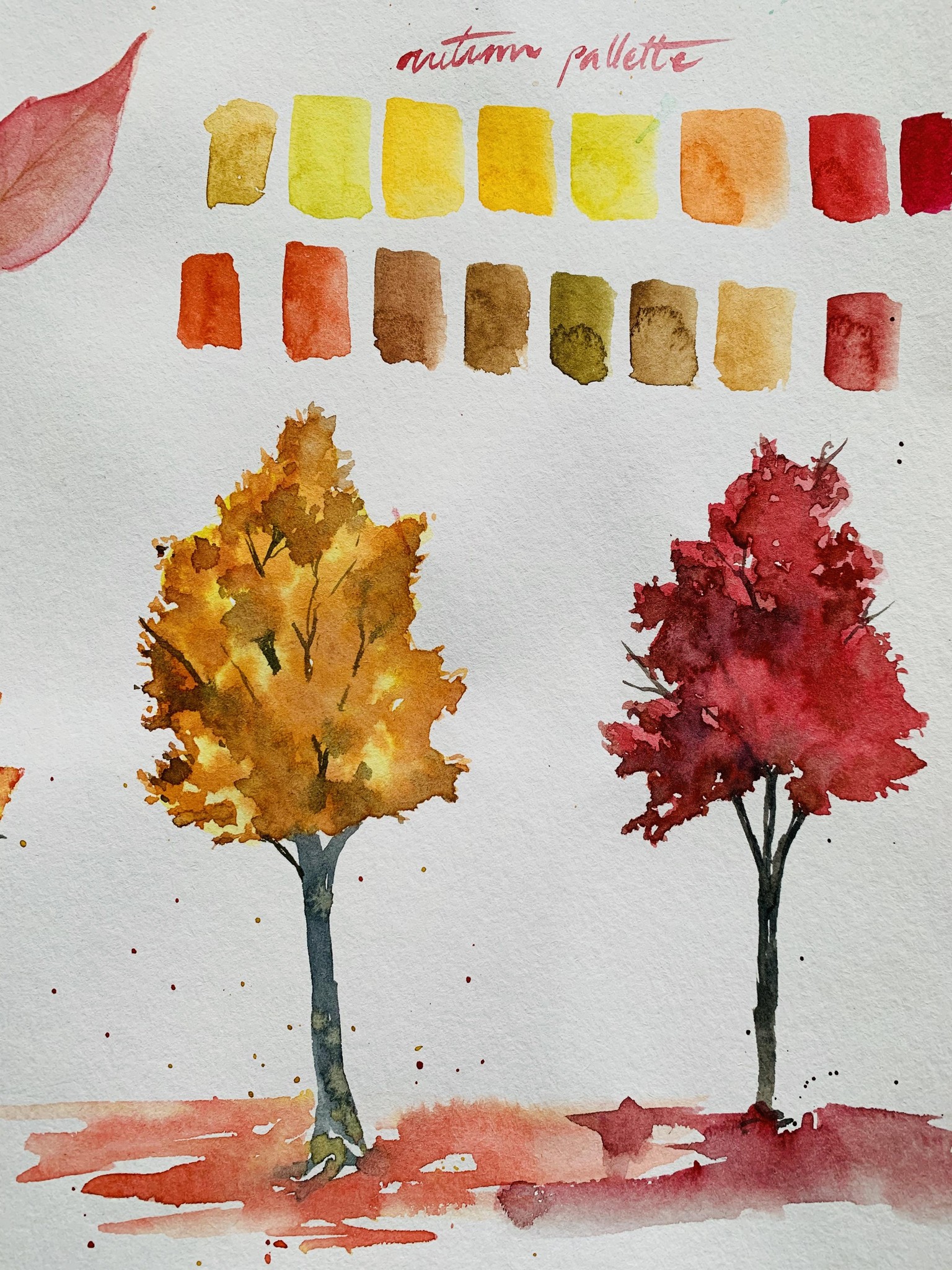 My autumn trees - image 1 - student project
