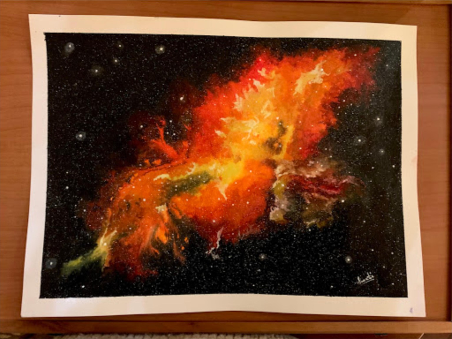 Watercolor Galaxy - image 3 - student project