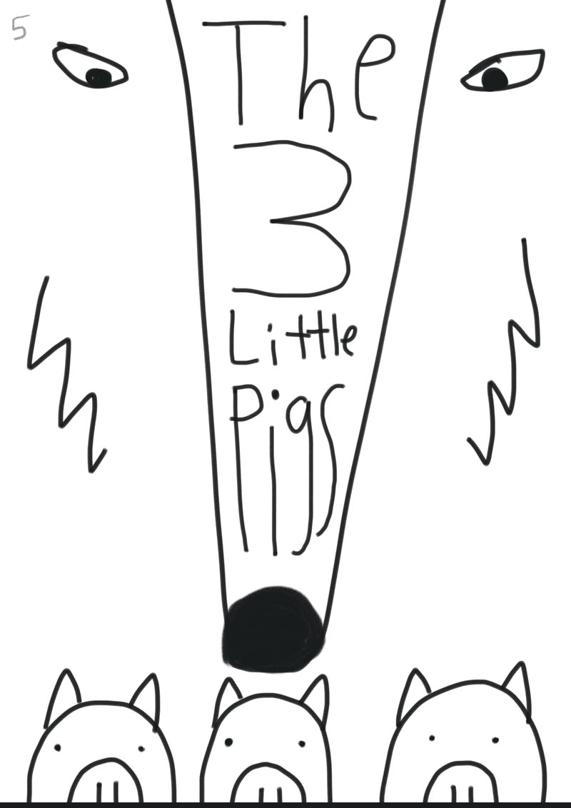 Children's book illustration | 3 Little Pigs | Kevin Foster  - image 5 - student project