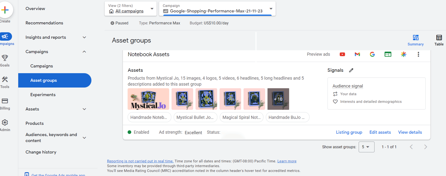Google Shopping Campagin - image 2 - student project