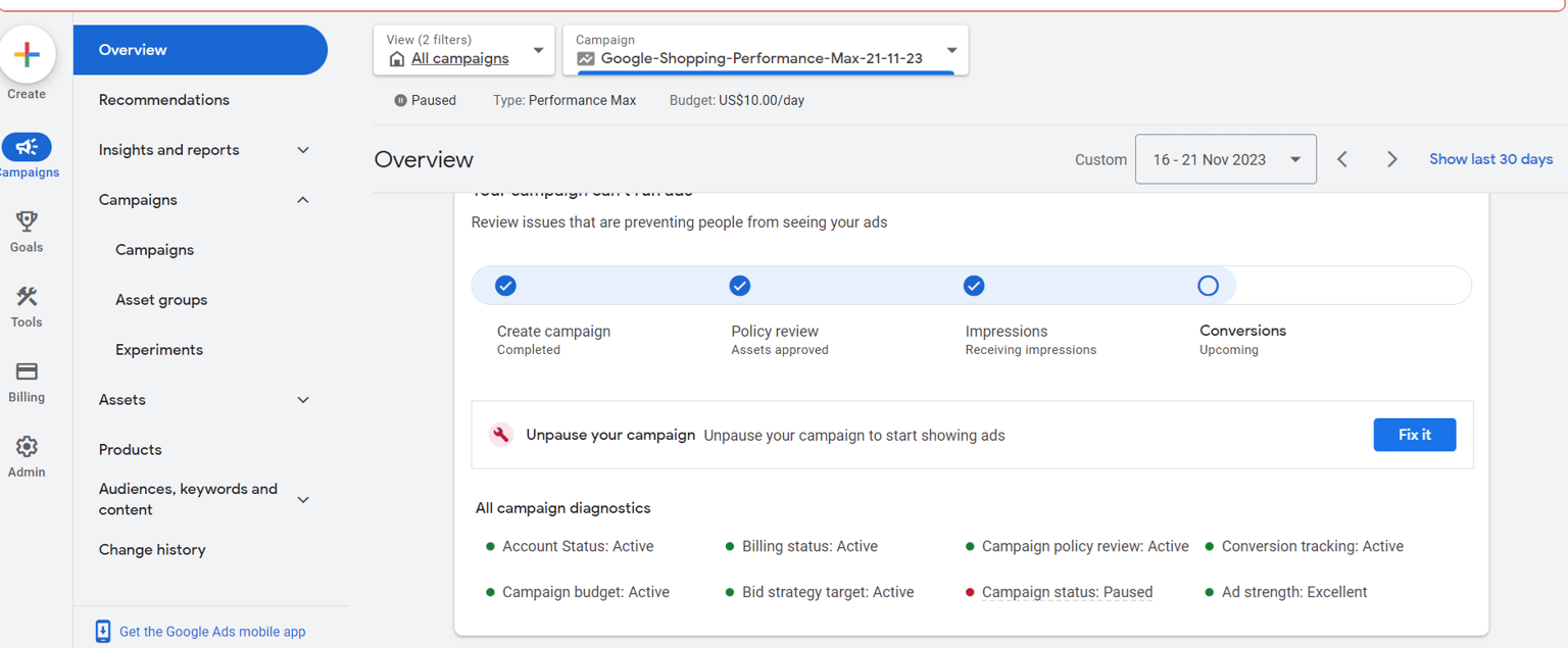 Google Shopping Campagin - image 1 - student project