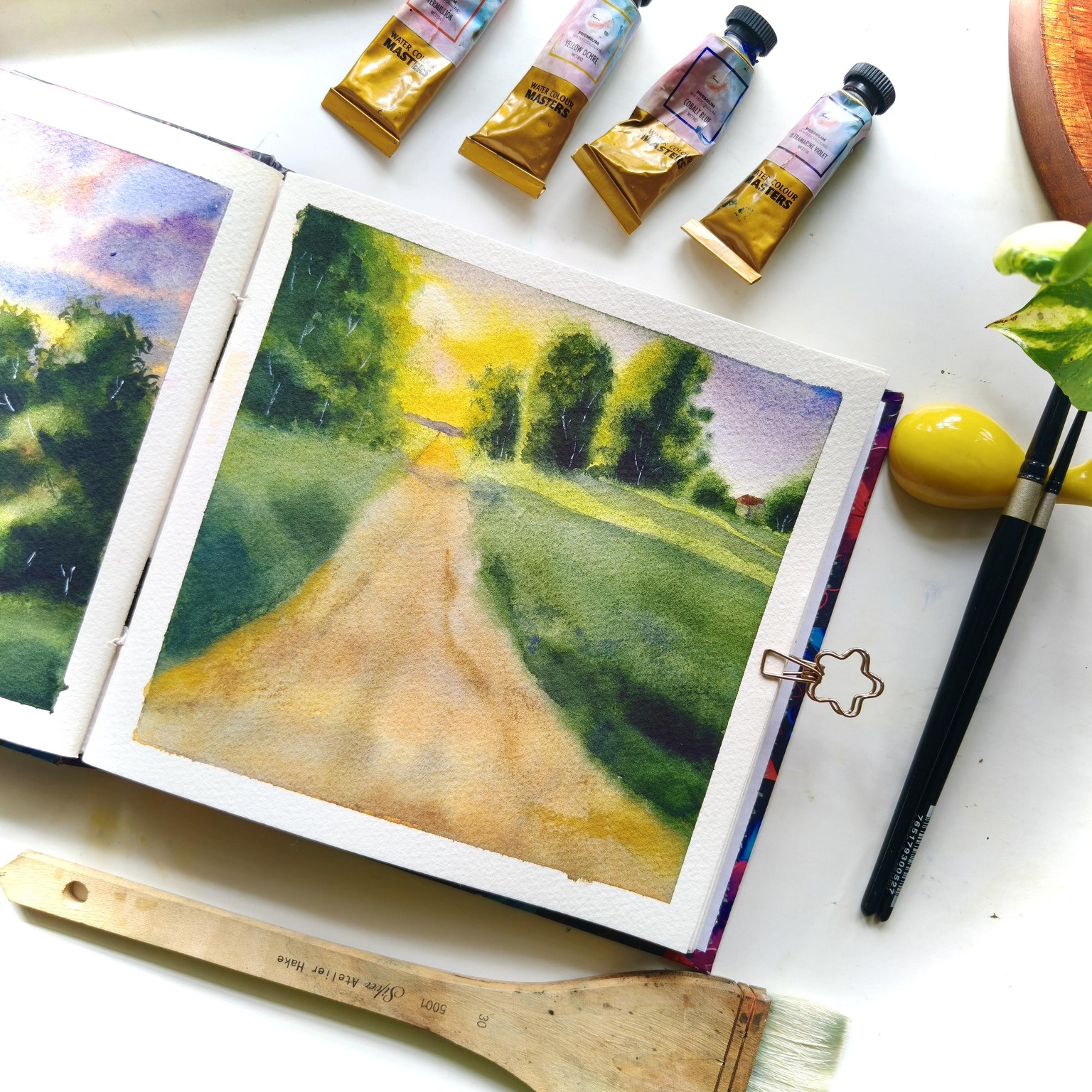5 Day watercolor challenge - image 3 - student project