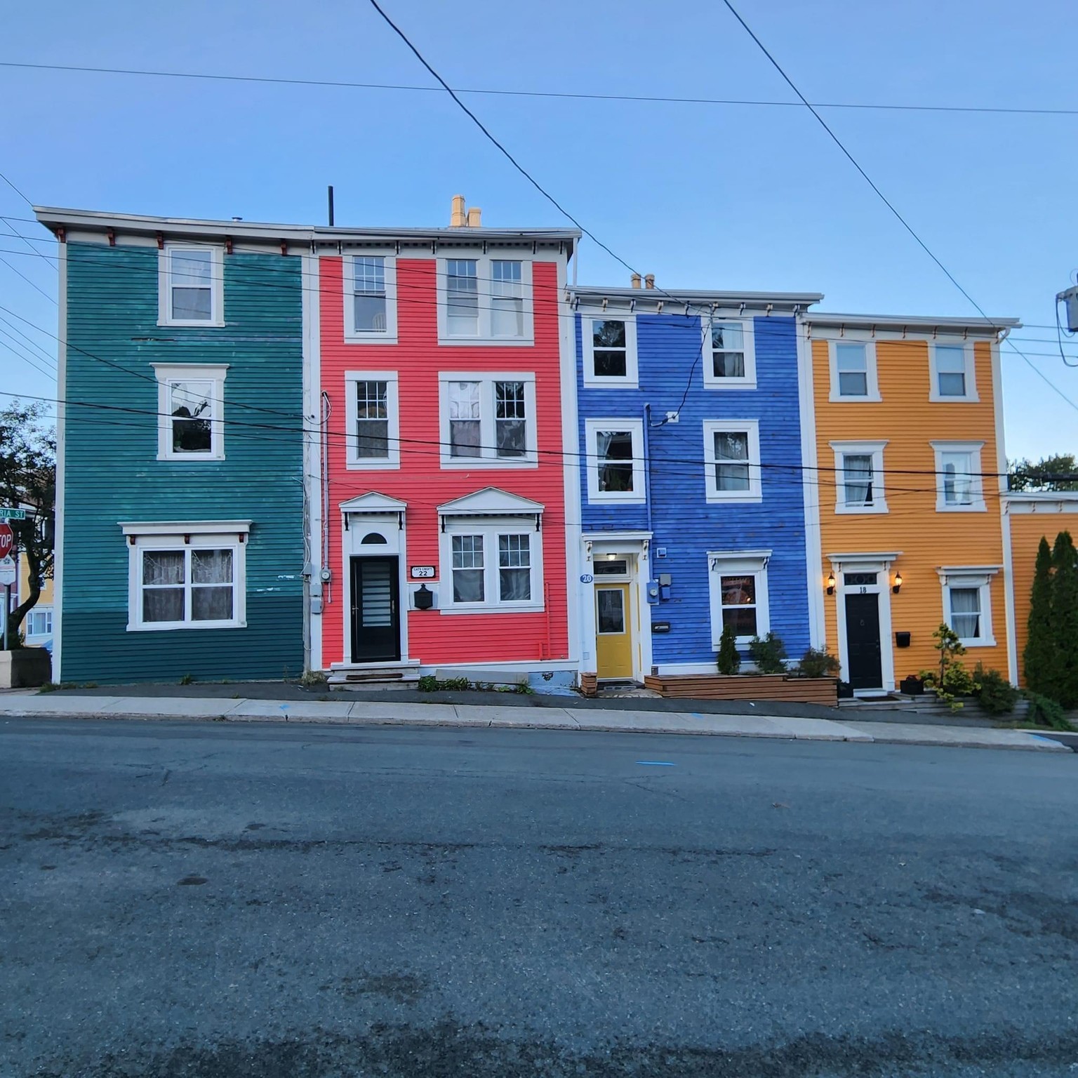 Jelly Bean Row, Newfoundland; Dinant Main St, Belgium - image 3 - student project