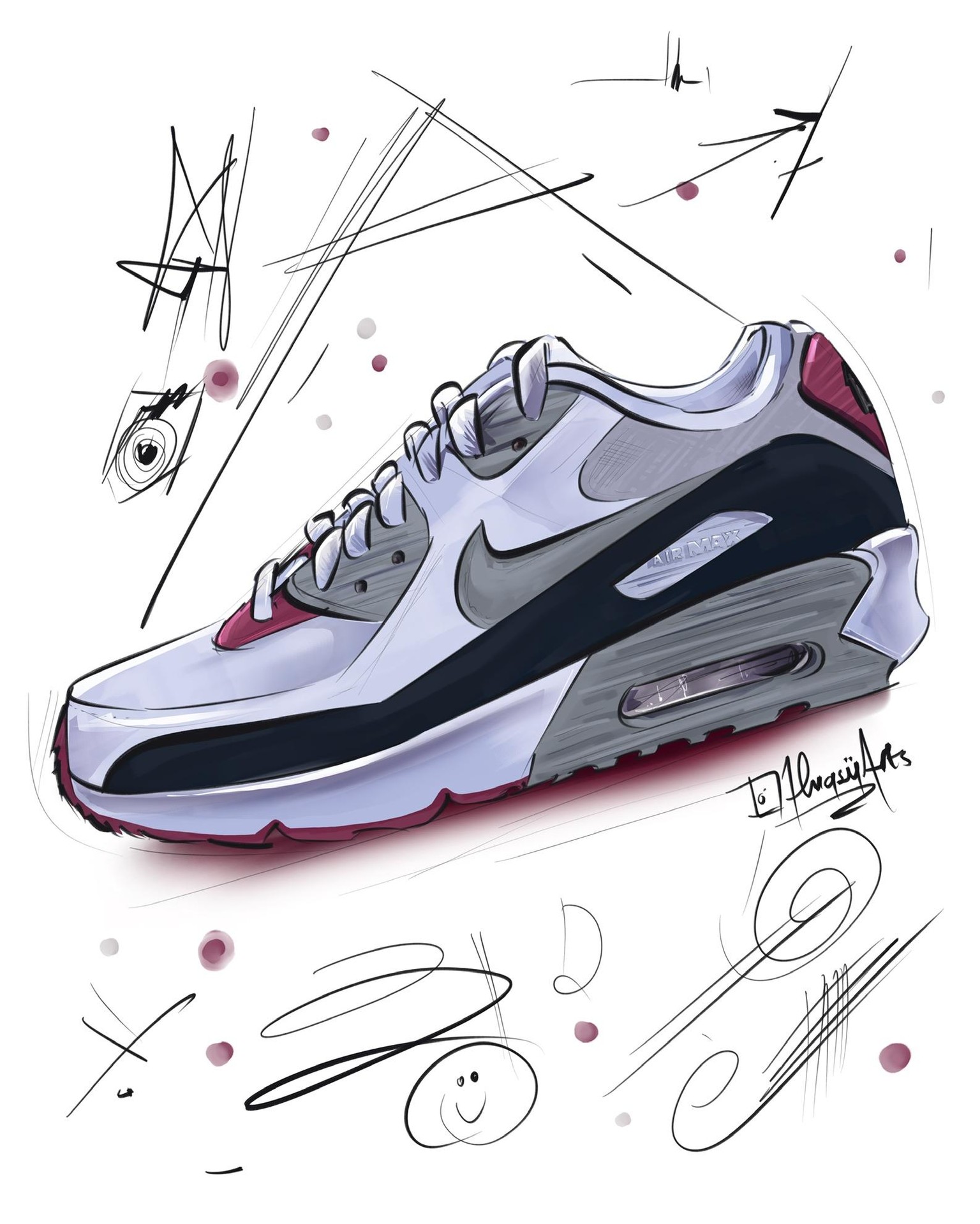 My boys new nikes - image 1 - student project