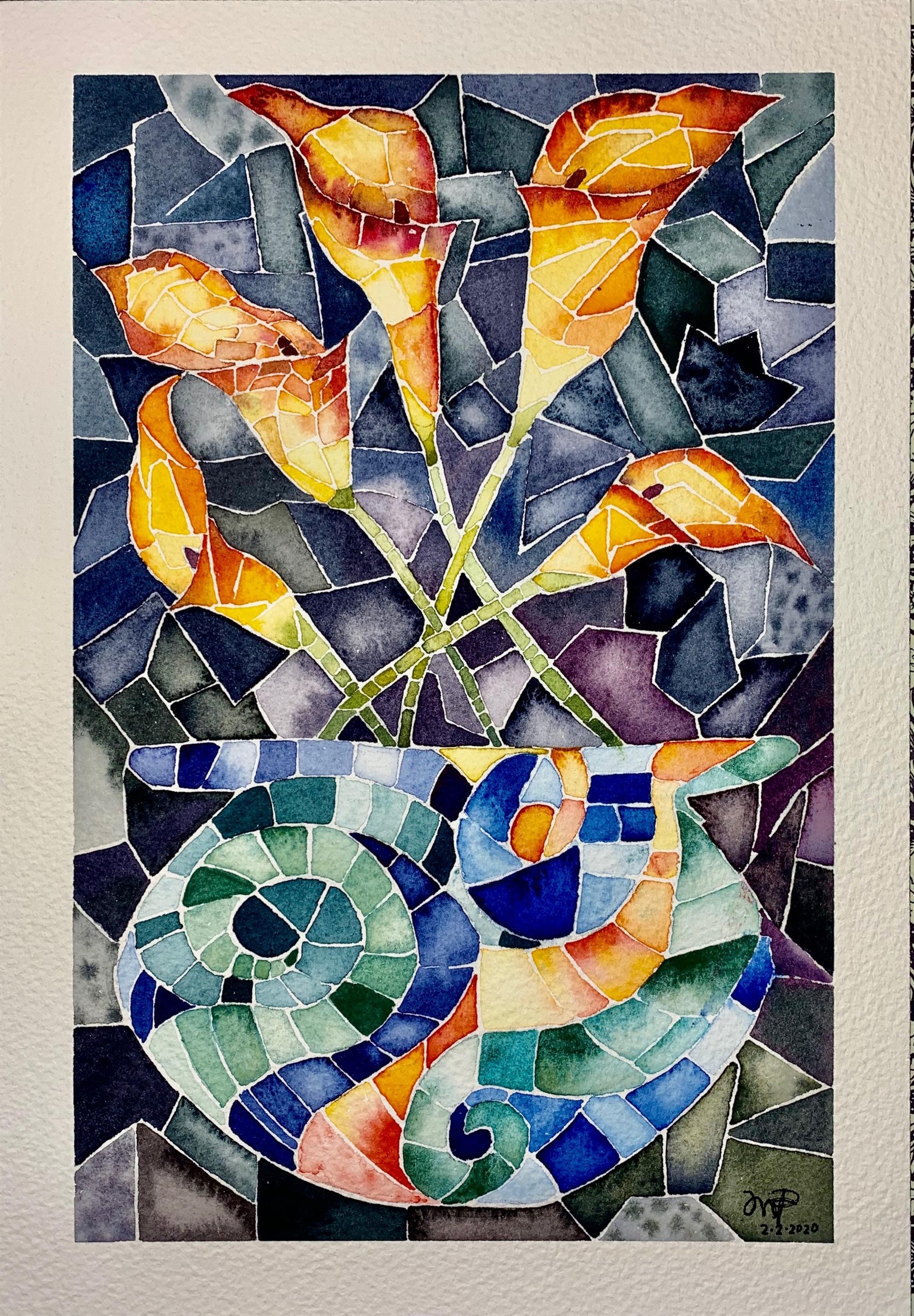 Calla lilies - image 2 - student project