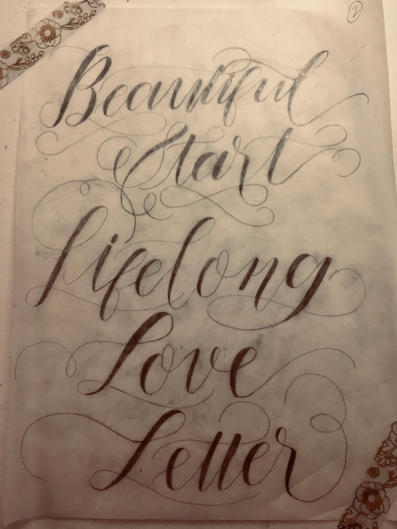 This is a beautiful start to a lifelong love letter - image 5 - student project