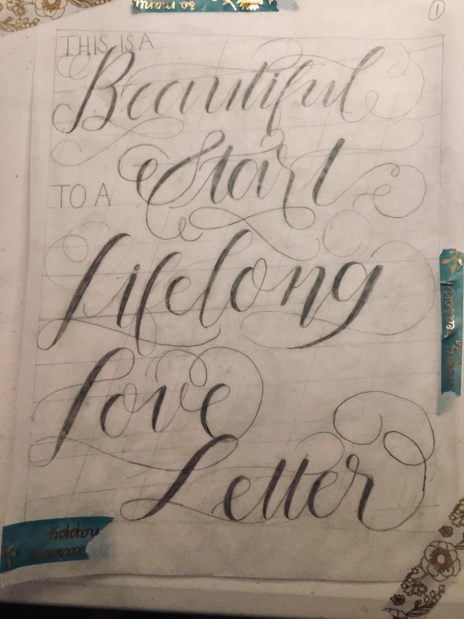 This is a beautiful start to a lifelong love letter - image 4 - student project