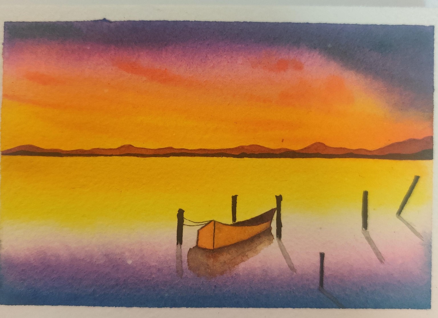 Watercolor Seascapes - image 3 - student project