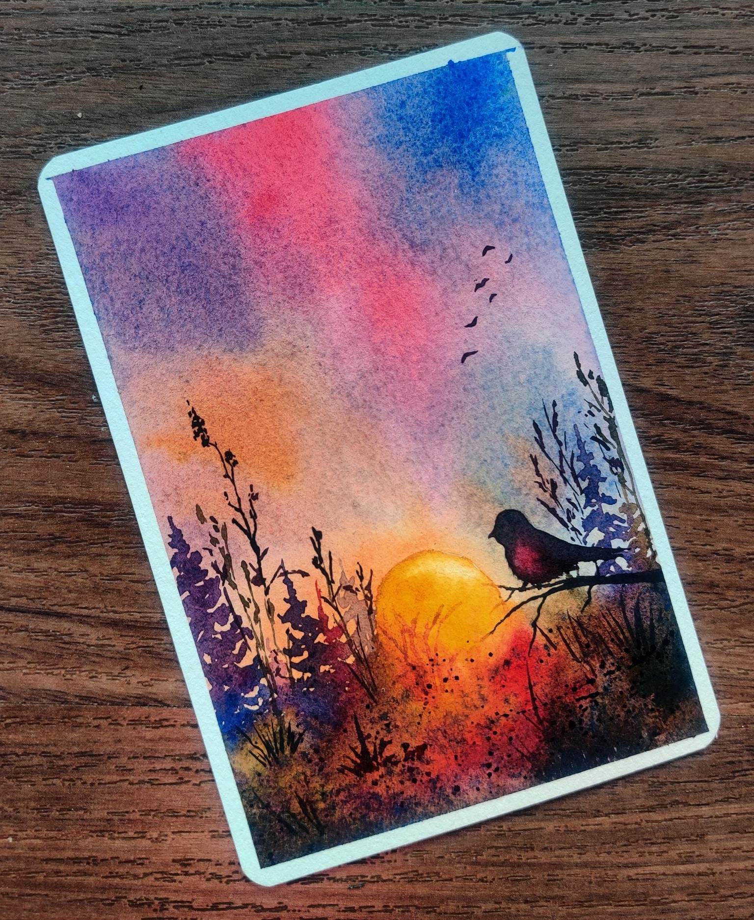 Watercolor Painting with 3 Primary Colors - image 1 - student project