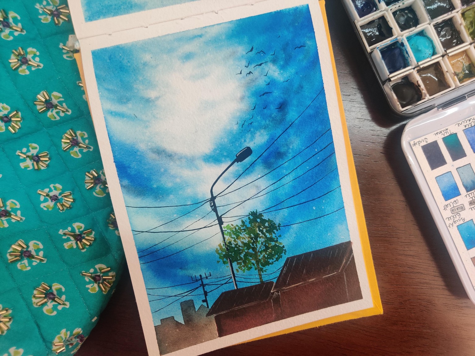 Tranquil Skies for 21 Days with Umashree - image 1 - student project