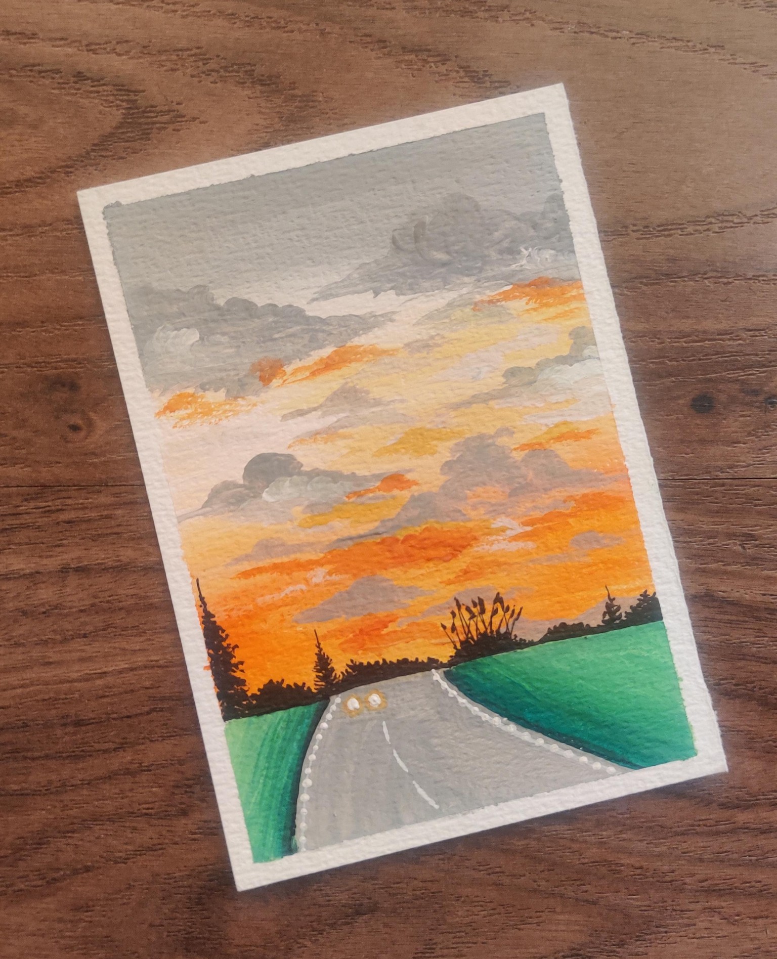 Completed - 30 Days of Gouache Landscapes with Umashree - image 24 - student project