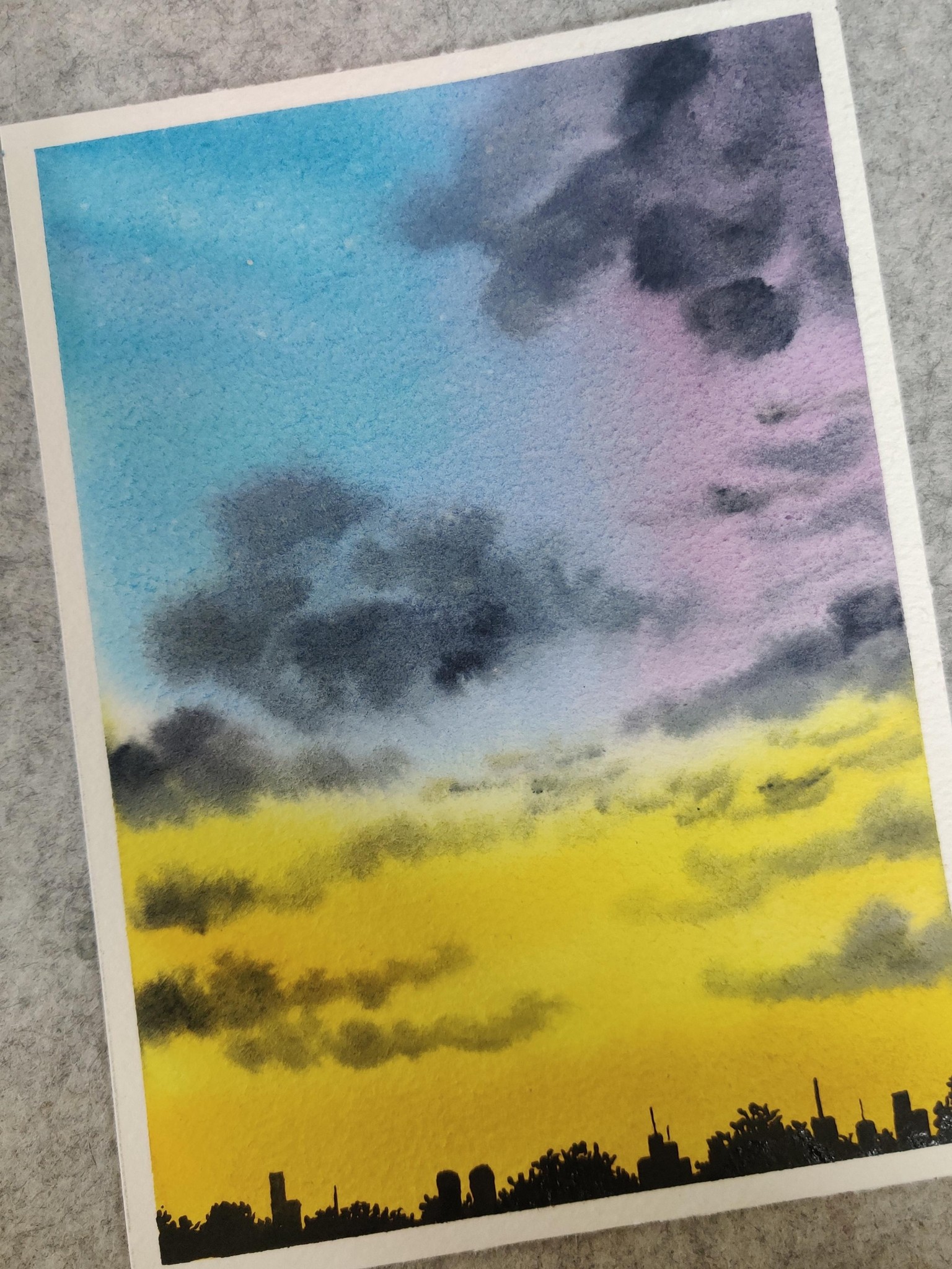 Monsoon Sunset Sky with Aishwarya - image 1 - student project