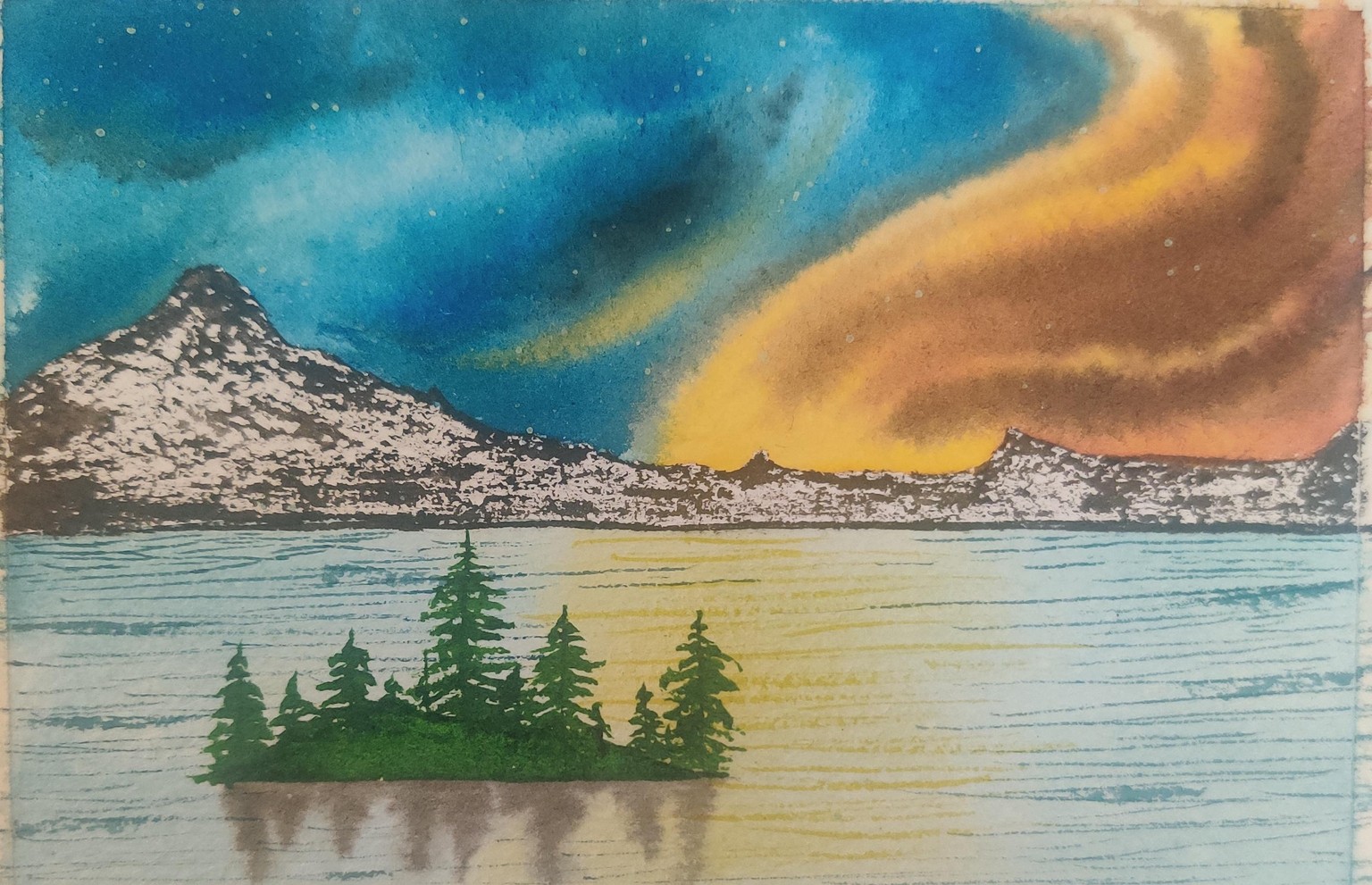 Watercolor Seascapes - image 8 - student project