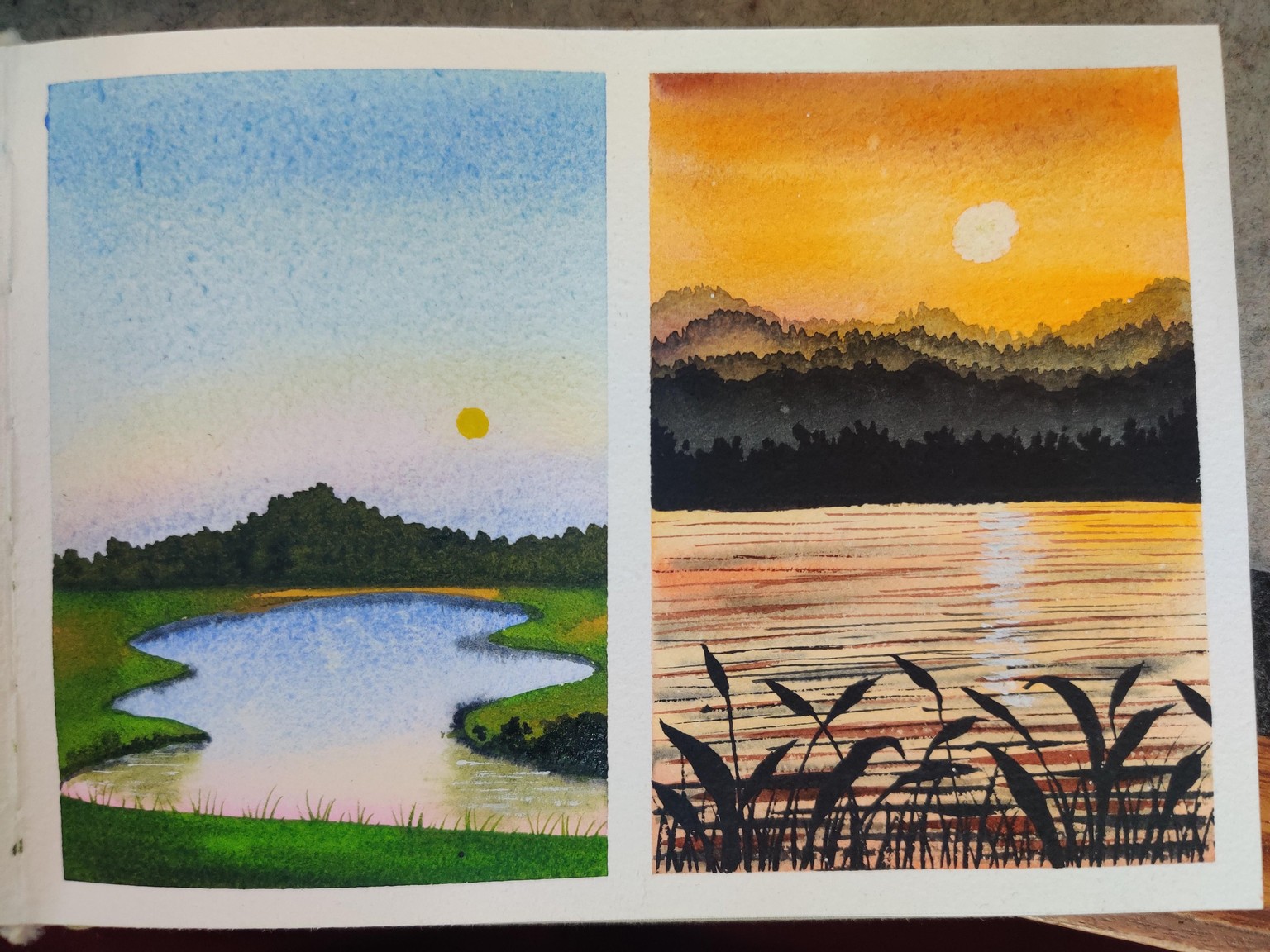 30 Days Watercolor Nature Landscapes with Umashree - image 14 - student project