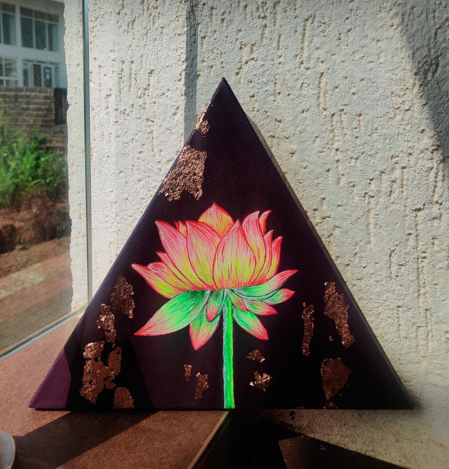 Acrylic Lotus - image 1 - student project