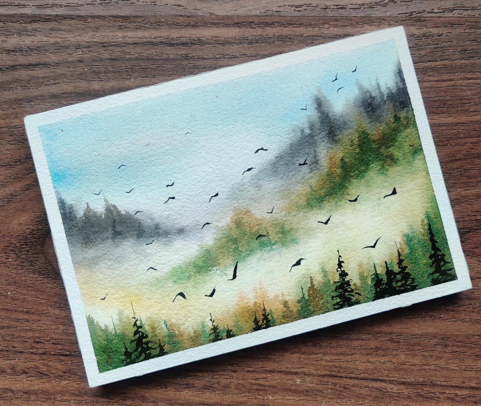 Serene Misty Landscapes with Shanan - image 1 - student project